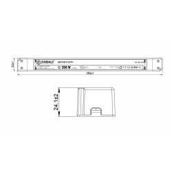 zasilacz led PLV-200-24B