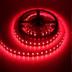 taśma led 300 SMD3528 czerwona silikon IP65 - 5m
